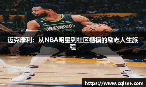 迈克康利:从NBA明星到社区楷模的励志人生旅程